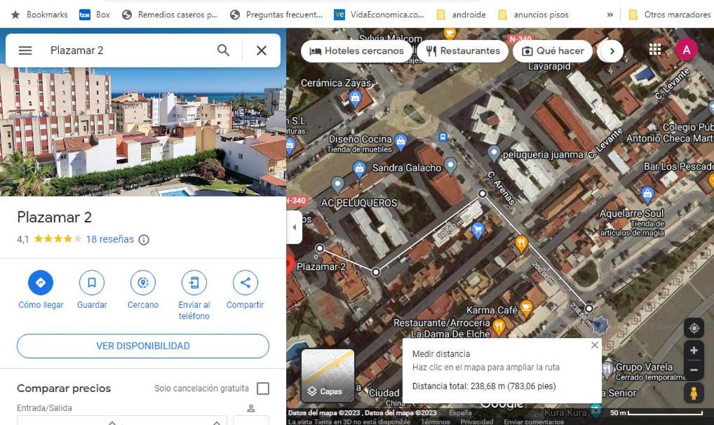 1 Hab, Confort 4 Plazas A 180M Playa, Plazamarcentro 2 Torre Del Mar Bagian luar foto